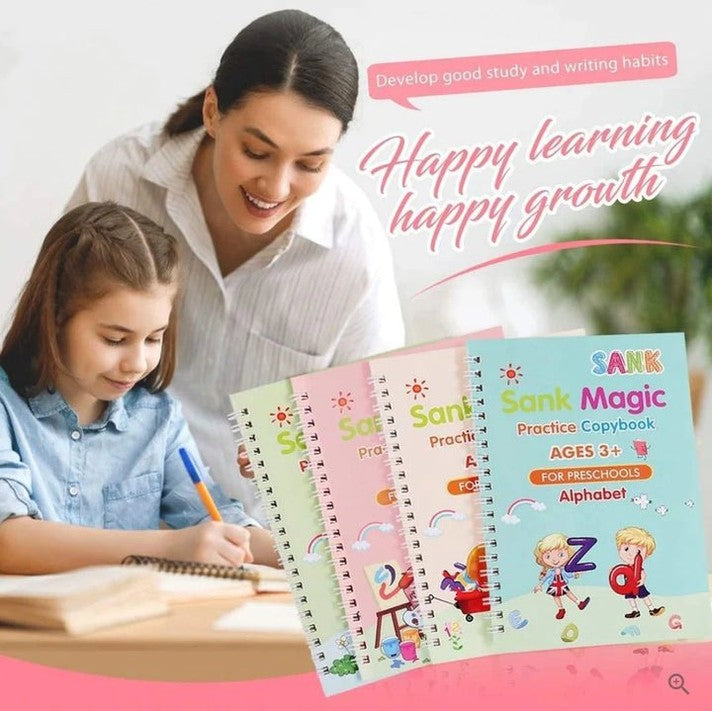 KIT DE 4 CUADERNOS REUTILIZABLES - 5